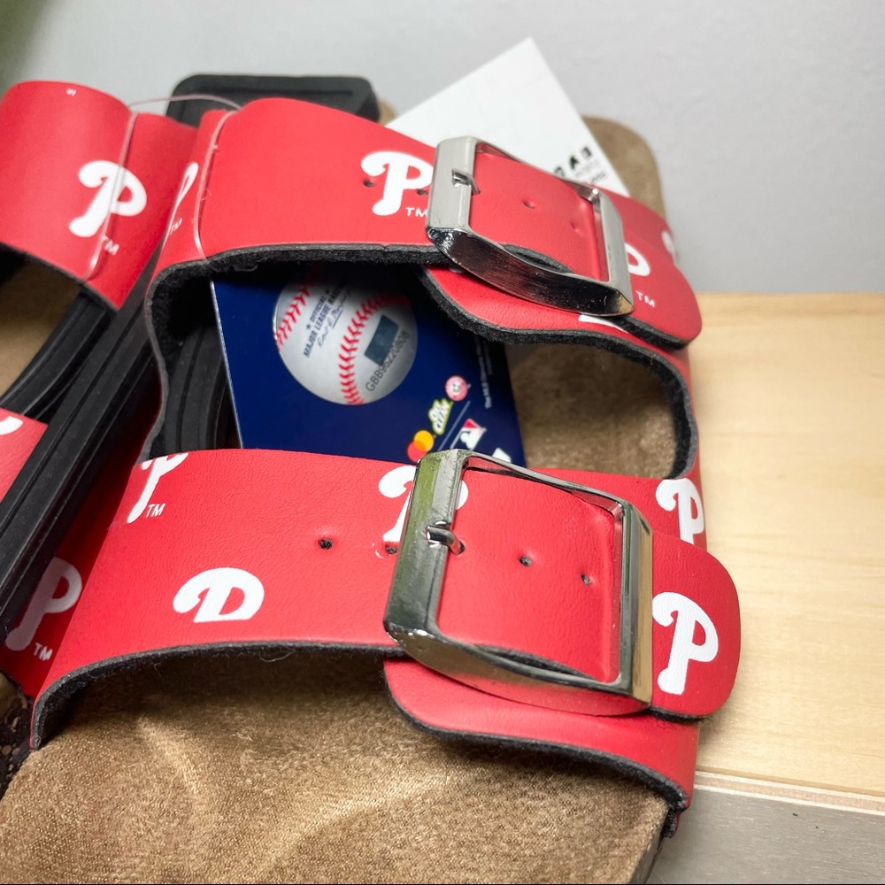 Phillies 5/6 MLB red & white Philadelphia comfortable arch support baseball - Picture 5 of 6